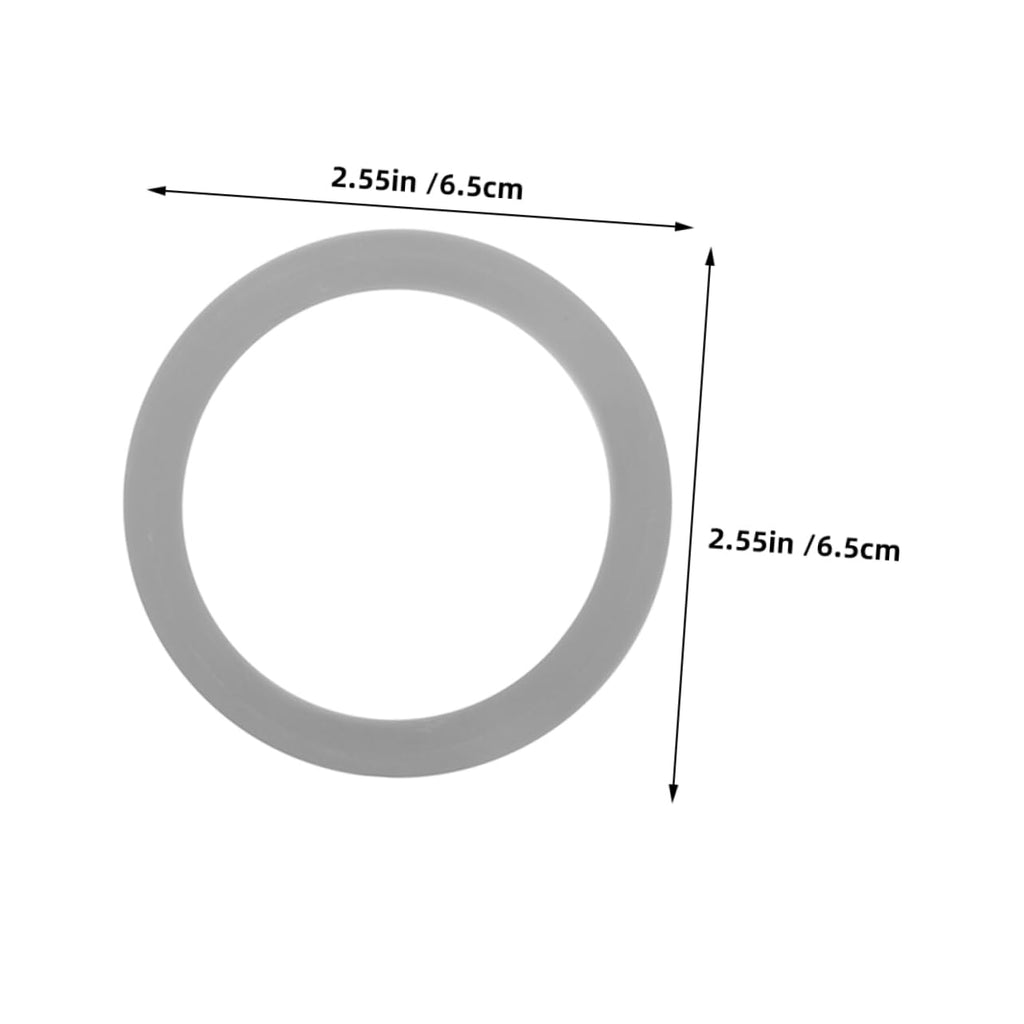 6pcs Rubber Blender Gaskets for Juicer Replacement Seals White