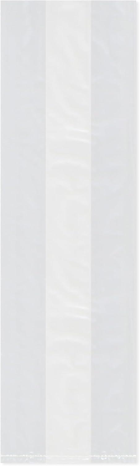 6 x 4 x 20 inch, 1 Mil Gusseted Bags (Pack of 100)