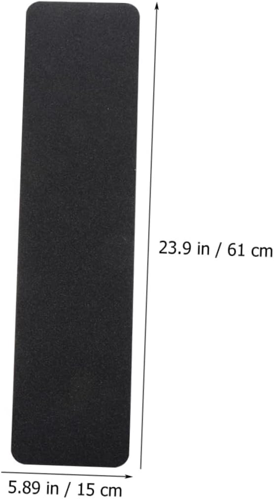 Black PVC Non Slip Safety Grip Tape for Stairs 2pcs