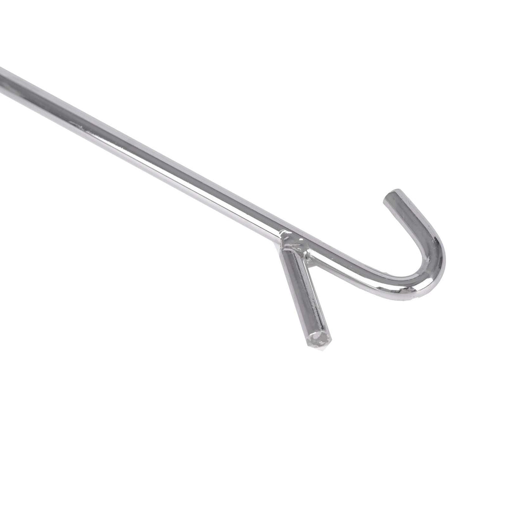 5th Wheel Pin Puller, 36" Length, Chrome Plated Heavy Duty 5th Wheel Puller Hook, w/Double Hook, 1 Pack