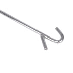 5th Wheel Pin Puller, 36" Length, Chrome Plated Heavy Duty 5th Wheel Puller Hook, w/Double Hook, 1 Pack