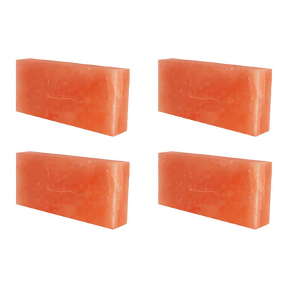 Himalayan Salt Lick Block for Horses, Deer, Goats, Cattles & Cows Pack of 4 - Pink Salt Licks for Animals, Licking