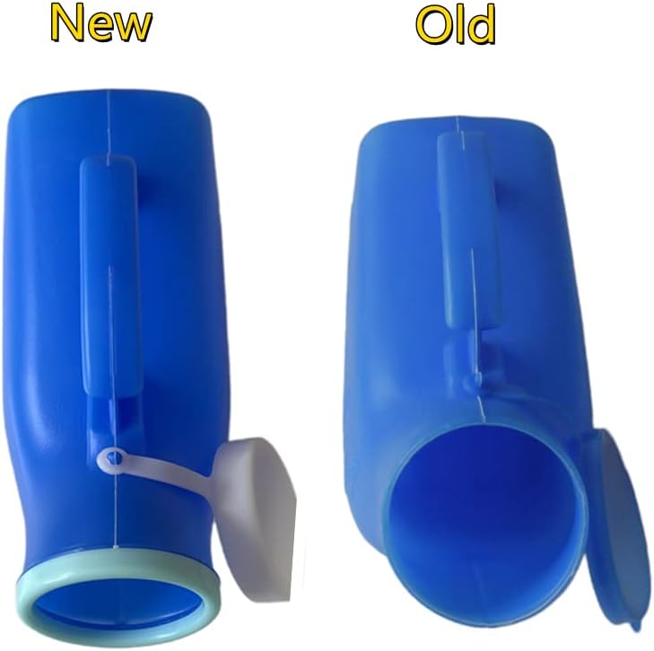 Urinals for Men,YUMSUM Portable Urinal 1200ml 2 Pack (New Blue)