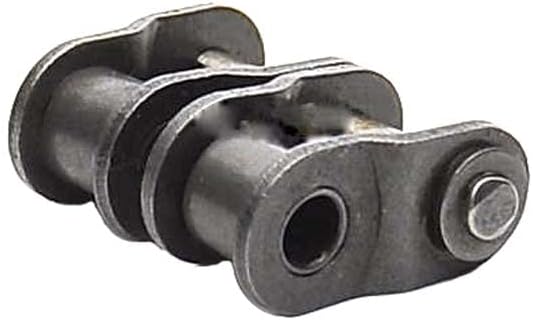1Pcs #100-2 Double Strand Roller Chain Connecting Links- Offset Link Half Link Carbon Steel for 20A-2#100H-2 Roller Chain