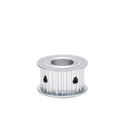5M 24T Timing Pulley 5mm Pitch 10mm Bore 27mm Tooth Width Aluminum Synchronous Wheel Without Step for 25mm Width Belt (5M 24T; Tooth Width:27mm, bore:10mm, 1)