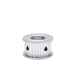 5M 24T Timing Pulley 5mm Pitch 10mm Bore 27mm Tooth Width Aluminum Synchronous Wheel Without Step for 25mm Width Belt (5M 24T; Tooth Width:27mm, bore:10mm, 1)