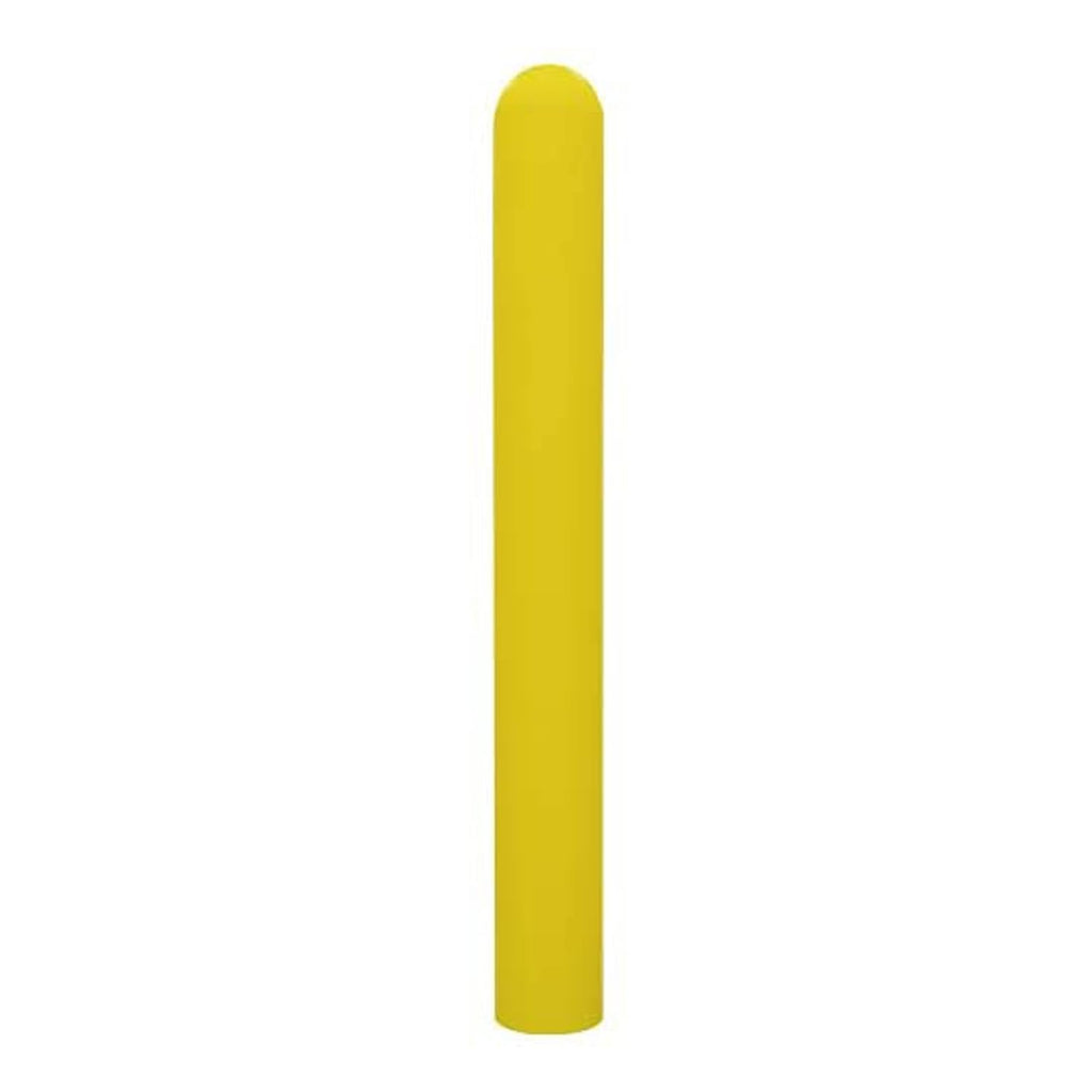 1/4" Yellow Safety Bollard Cover 6" x 60". Installation Tape Included with Dome Top Bollard Post Sleeve