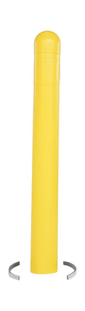 BPC-42-4.5 Low Density Polyethylene Bollard Post Cover 42 in. x 4-1/2 in. Yellow