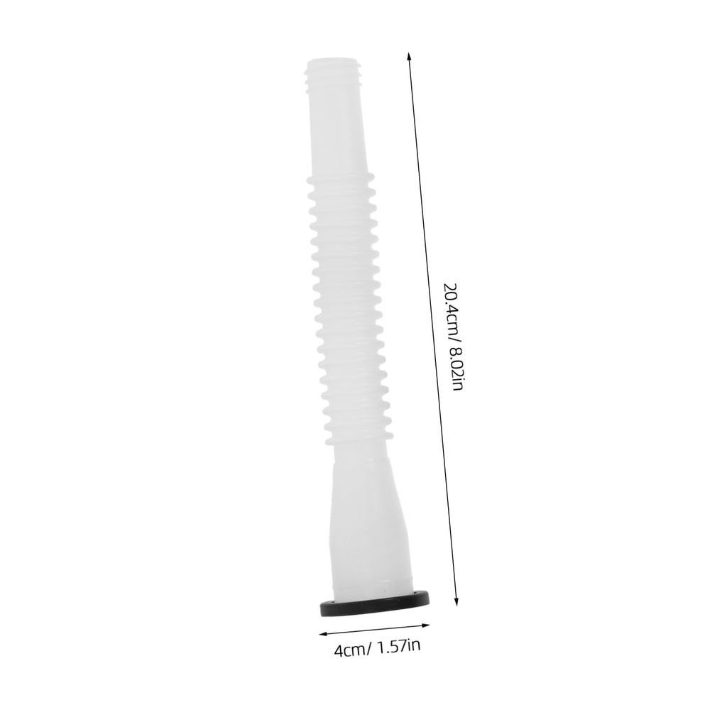 White Can Nozzle Replacement Kit, Anti-Slip Threaded Cap for Gas Cylinders