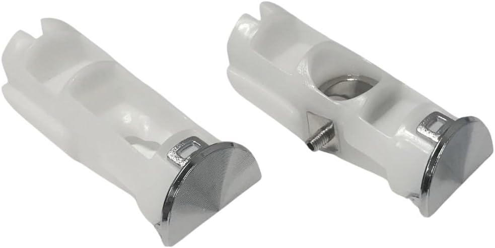 Freezer Handle Support Set Compatible with Samsung Model Numbers RF26HFENDBC, RF26HFENDBC/AA, RF26HFENDSR, RF26HFENDSR/AA