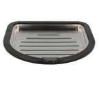 Silver Cup Holder With Black Frame compatible with DeLonghi Espesso Coffee Machine