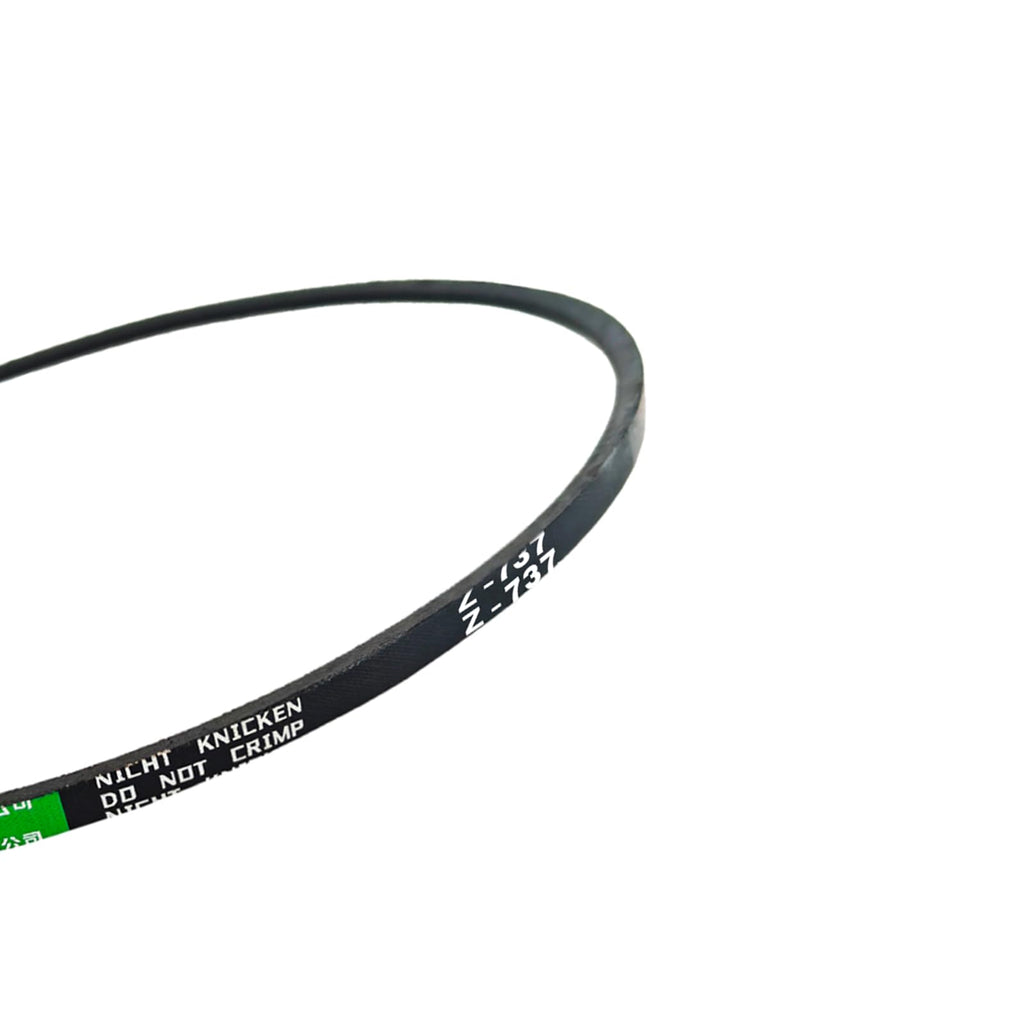 Z737 Drive V-Belt, Classic Wrapped Rubber V-Belt, JIS Standard, 29.02" Pitch Girth 0.39" Width 0.24" Height
