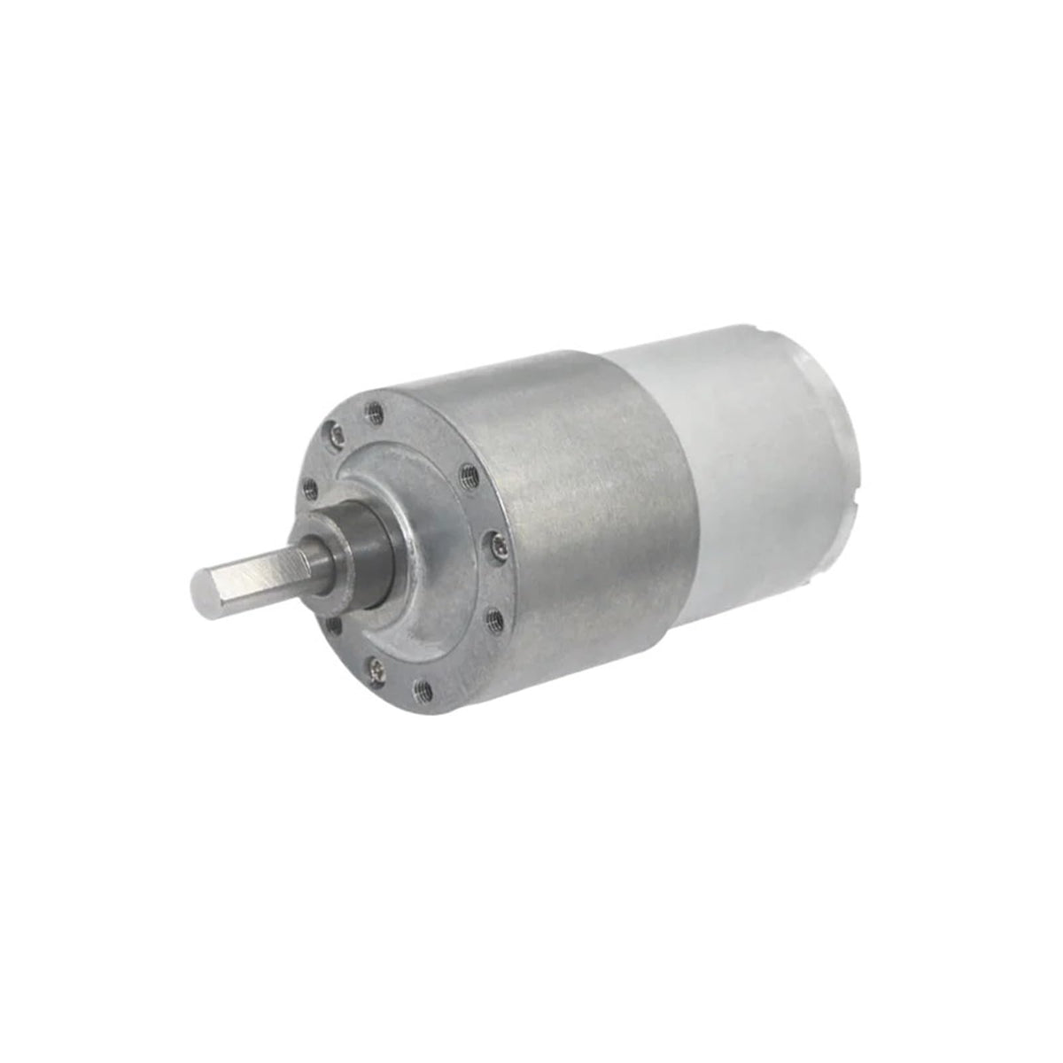 Hudew 12V 24V DC Gear Motor 37MM JGB37-3530 All Metal Gear Box 7 to 1600 RPM Gearmotor Motop High Torque Eccentric Shaft Geared Motor(1600 RPM,DC 24V)