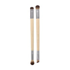 Enhancing Eye Brush Set, Makeup Brushes For Liquid, Cream & Powder Eyeshadow & Eye Liner Application, Dual-Sided &
