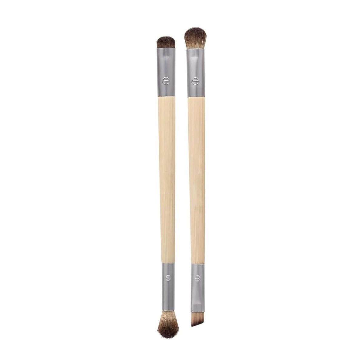 Enhancing Eye Brush Set, Makeup Brushes For Liquid, Cream & Powder Eyeshadow & Eye Liner Application, Dual-Sided &