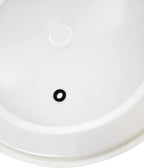 6.5 Gallon Plastic Drilled and Grommeted Lid Fits 6.5 Gallon Fermenters