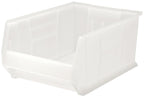 24" x 17" x 11" (3 Pack) Heavy Duty Plastic Stackable Storage Bin, Clear