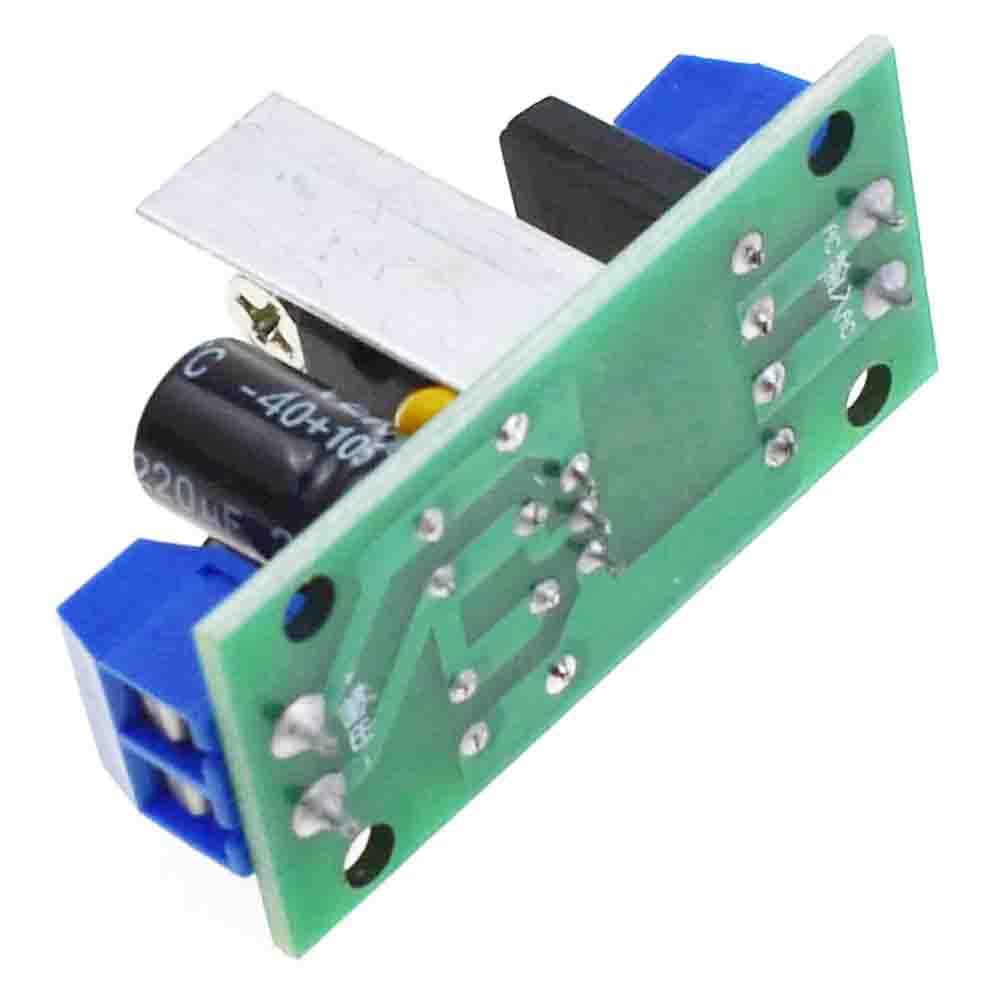 5PCS L7805 LM7805 LM7812 L7812 Voltage Rectifier Regulator 12-24V AC or DC to 5V 12V DC Power Supply Converter Module Board (LM7805)
