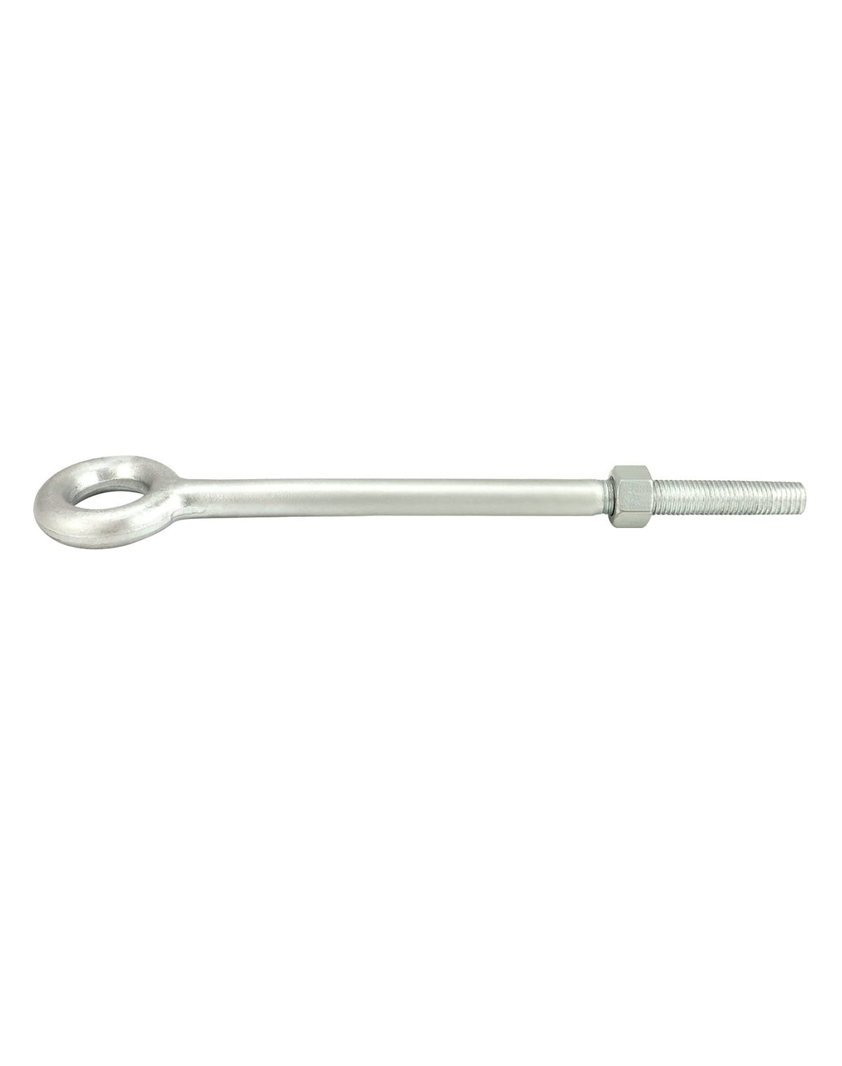 QWORK Eye Bolt with Nuts, 3/4'' x 12" Galvanized Eye Bolt, 4 Pack
