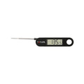 Digital Folding Stem Food Thermometer Black