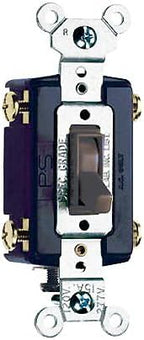 Legrand 15 Amp 4-Way Residential Toggle Light Switch, Brown 1 Pack