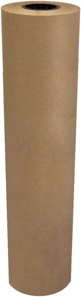 Kraft Paper Roll 765'x36 40lb Strength Brown Paper