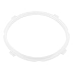 Silicone Pressure Cooker Gasket Replacement Seal Ring, White Leakproof Lid