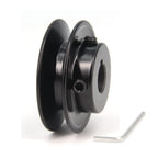 AK25 Single Groove Web Sheaves,2.5" OD 5/8" Bore V-Belt Sheave Cast Iron for V-Belt (5/8"Bore-2.5"OD, 1 Groove)