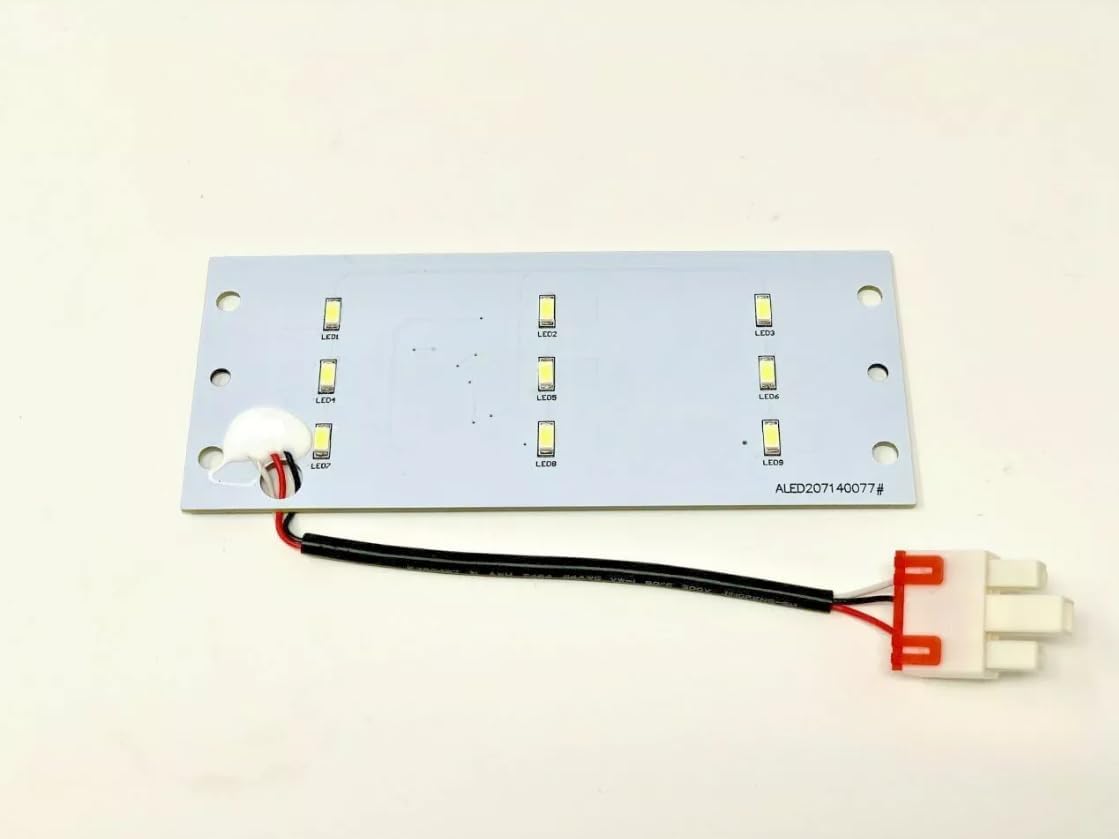 New Replacement Refrigerator LED Assembly for LG LFX25975SW LFX25971SB/03 LFX28977SB LFX25975SW03 LSMX214ST-ASTCNA1 LFX25971ST/03 LFX25975ST-AST1LGA LFX25975ST/03 LFX21975ST/03 LMX25985SW/01