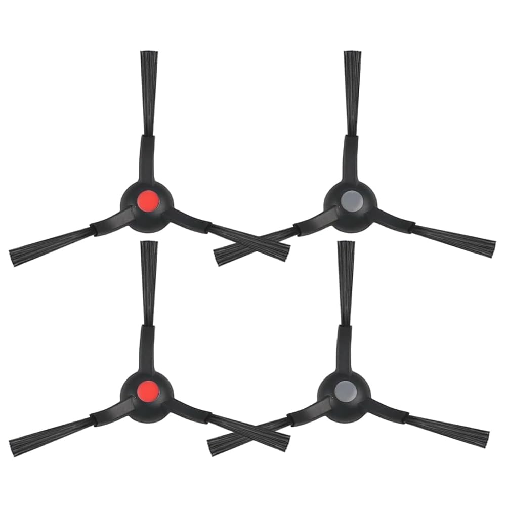 Replacement Side Brushes Compatible with Eufy Omni S1 Pro E25 E28 E35 Robot Vacuum, Edge Sweeping Corner Brush Accessories, 4 Pack