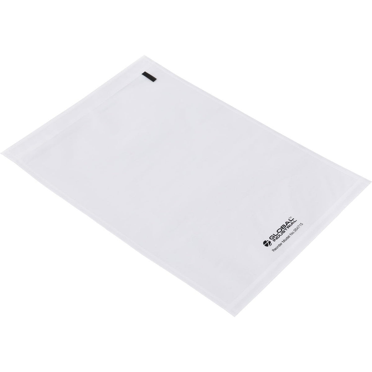 Side Opening Packing List Envelopes with Adhesive Backing, 2 Mil Thick, 10"L x 7"W, Clear, 500/Pack, Tamperproof