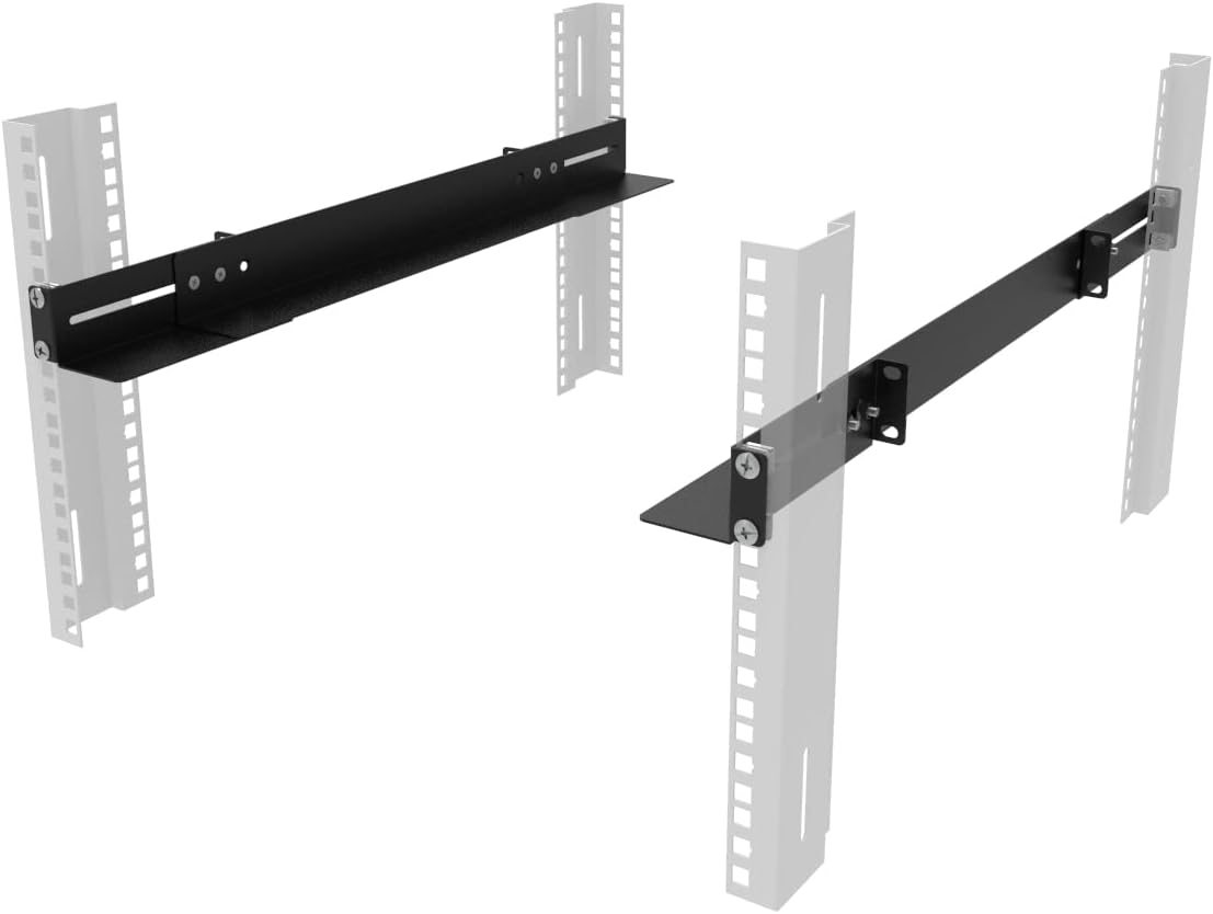 1U 19inch Server Rack Rails -15-24 inch Adjustable Depth