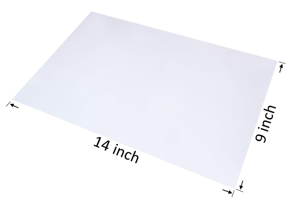 100 CT 9x14 1.1 Mil Clear Plastic Bags, Flat Open Poly for Bread