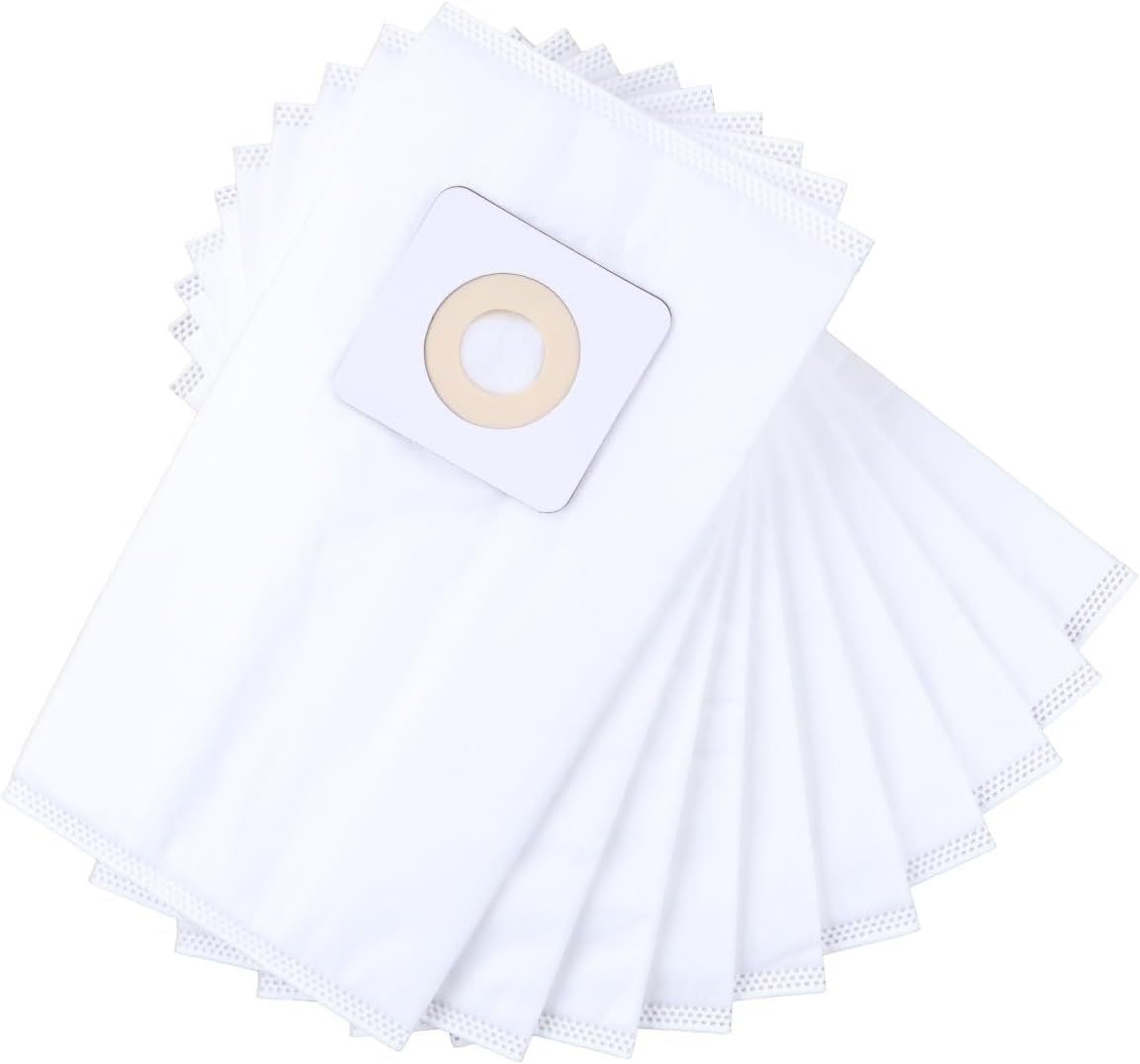 10 Pack Vacuum Filter Bag Compatible With Karcher CV 66/2