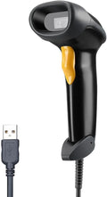 EYH2 Handheld USB Wired 2D 1D Barcode Scanner for POS Mobile Payment | Automatic QR Code Scanner PDF417 Data Matrix