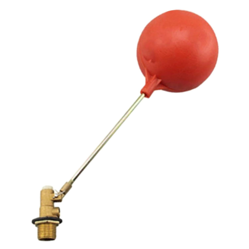 Water Tank Float Valve Floating Ball Valve Auto Fill Shut Off Switch Brass Float Valve for Stock Tank Pool Pond Aquariums, 1.5inch DN40