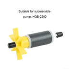 Yellow Replacement Impeller with Shaft for ROTOR Pump