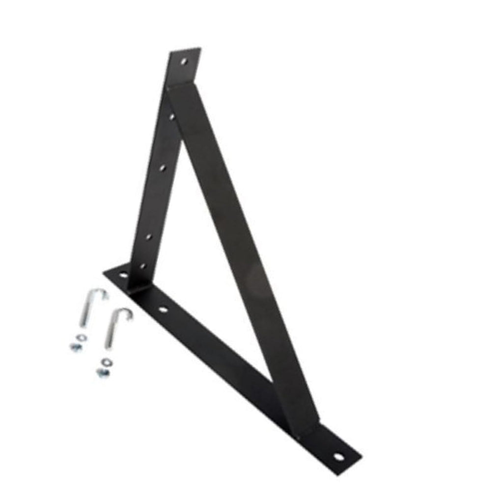 12" Cable Runway Ladder Rack Triangle Wall Support Bracket Black