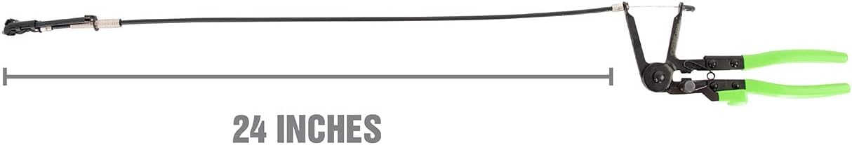 Hose Clamp Pliers Installs and Removes Spring Clamps | Flexible Hose Pliers Tool for Hard-to-Reach Areas, Multi