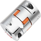 Plum couplingCoupler D25 L35 Two Jaw Aluminium Plum Flexible Shaft Coupling Motor Connector Flexible Coupler 6 8 10 12