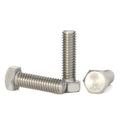 Mellewell 5/16-18 x 1-1/2" Hex Head Screw Bolt, Fully Threaded, Stainless Steel 18-8, Plain Finish, Quantity 20