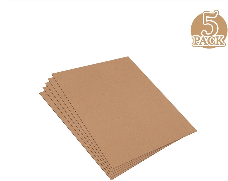 Cardboard Sheets, Chipboard Sheets, Chip Board, Paperboard .022 Thick - Cardboard Paper, Cardboard Inserts for