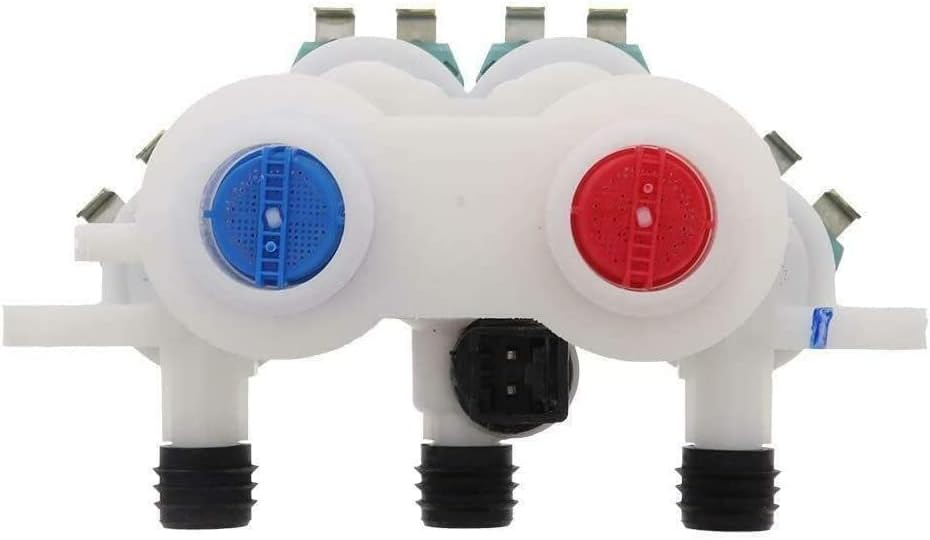 Water Inlet Valve Replacement For Maytag MVW7232HC0 MVW7232HW0 MVW8230HC0 MVWB755DW0 AUTOMATIC MVWB755DW1 MVWB757JW0 MVWB765FC1 MVWB765FC2 MVWB765FC3 MVWB765FC4 MVWB765FW0 MVWB765FW1 MVWB765FW2 Washer