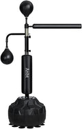 Boxing Speed Trainer Punching Bag Spinning Bar Adjustable Height Free Standing Stable Base