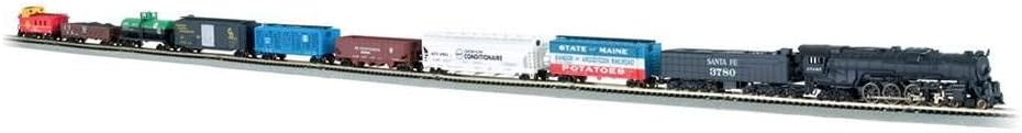 Trains Empire Builder Ready to Run 68 Piece Electric Train N Scale