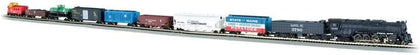 Trains Empire Builder Ready to Run 68 Piece Electric Train N Scale