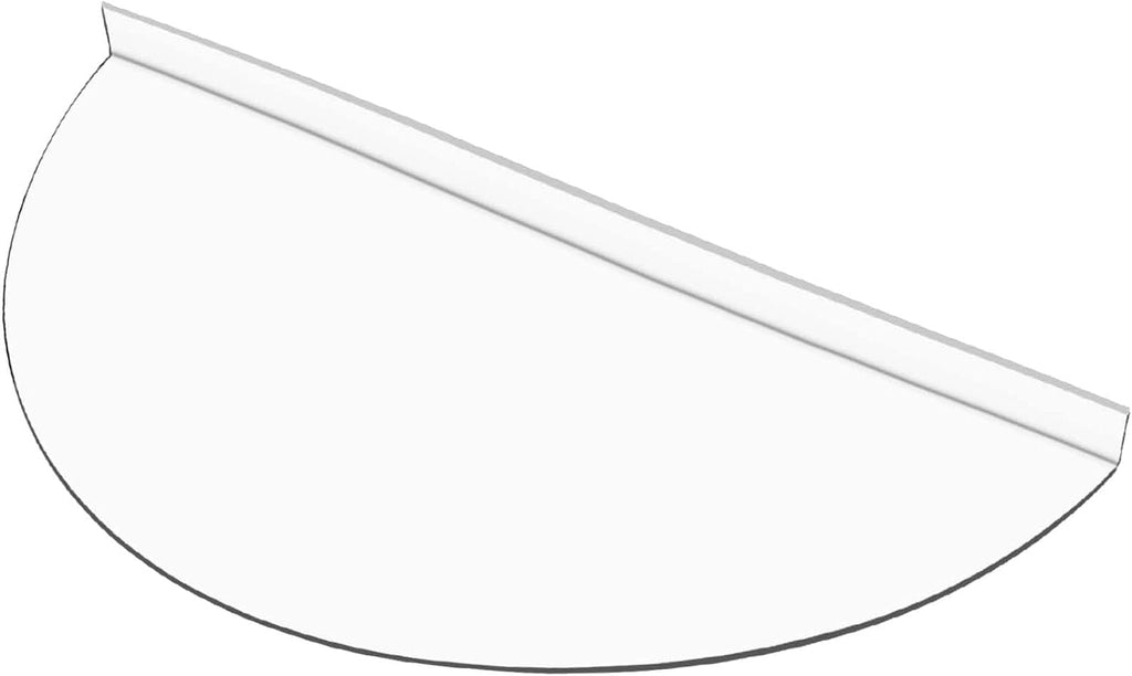 Clear Basement Window Well Covers Outside 41" X 16", Heavy-Duty Polycarbonate Egress Window Well Covers, UV