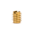 Knife Threaded Insert for Hard Wood - Brass - 6-32 (25 PK)