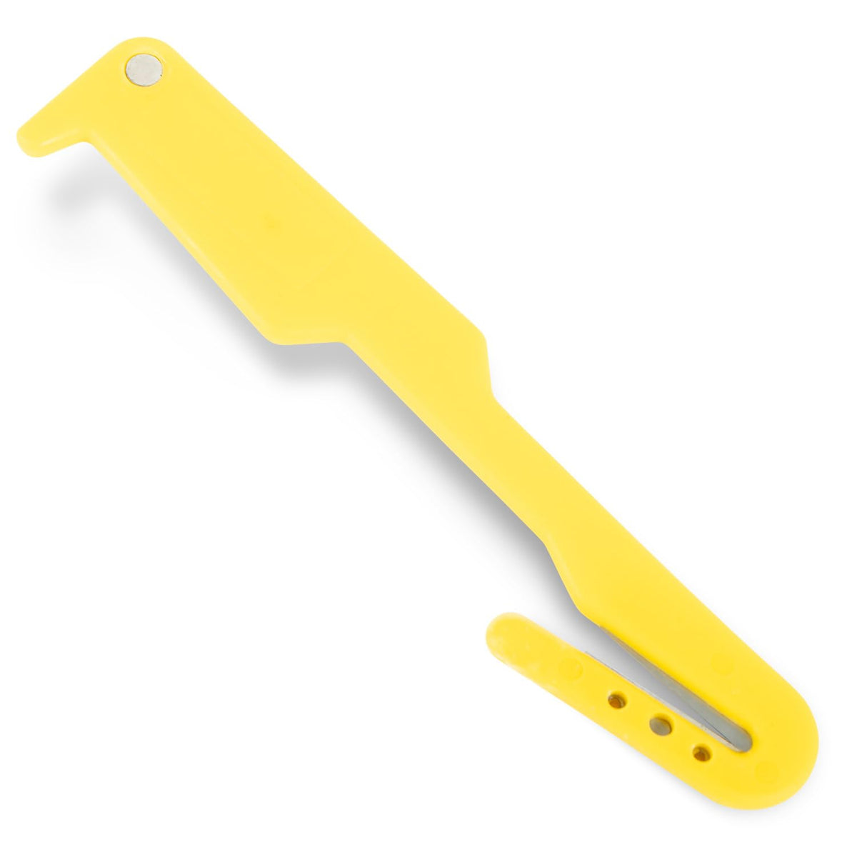 Ear Tag Removal Knife, Livestock Cutting Tool, Yellow - 1 Pack