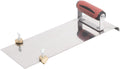 Stainless Steel Hand Edger, 1/2 Inch Radius, Assembled in USA | Adjustable Groover, 14 x 5 Inch Stainless Blade, 1/2